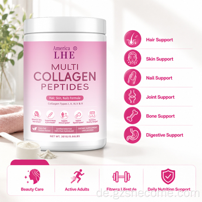 Shecome Collagen Hair Joint Support Collagen Peptides Powder
